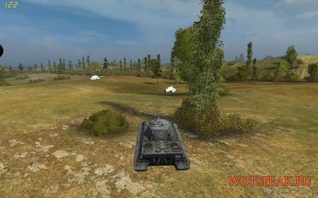 Белые трупы танков мод для WOT 1.24.0.0 World of tanks