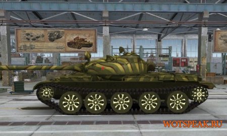 Раскрашенные белые гусеницы (катки) для World of tanks 1.19.1.0 WOT