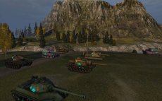 Шкурки на зоны пробития боеукладки и топливных баков World of tanks 1.3.0.1 WOT