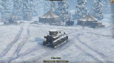 Зимний лес - отличный ангар для World of tanks 0.9.10 WOT