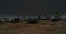 Мод на черное небо для World of tanks 1.19.1.0 WOT