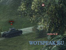 Мод АТАС - информация о ближайшем засвеченном танке врага для World of tanks 1.16.0.0 WOT