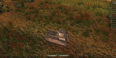 Яркий ангар "Маковое поле" для World of Tanks 1.18.1.2 WOT