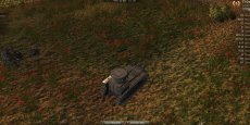 Яркий ангар "Маковое поле" для World of Tanks 1.18.1.2 WOT