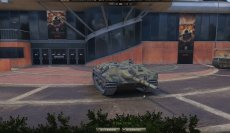 Ангар TANKFEST на площади перед танковым музеем для World of tanks 0.9.22.0.1 WOT
