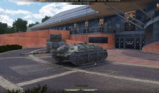 Ангар TANKFEST на площади перед танковым музеем для World of tanks 0.9.22.0.1 WOT