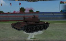 Спортивный ангар "Футбольное поле" для World of tanks 0.9.15.0.1 WOT (3 варианта)