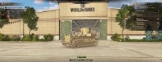 Праздничный ангар в промышленной зоне к юбилею WG для World of tanks 1.11.1.3 WOT