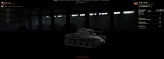 Темный ангар с выключенным освещением для World of tanks 0.9.22.0.1 WOT