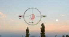 Удобный светло-зеленый прицел CircleCross для World of tanks 1.21.0.0 WOT (2 версии - ENG + RUS)