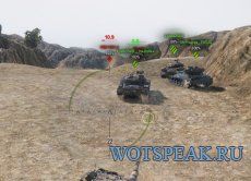 Индикатор перезарядки над танком врагов и союзников для WOT 1.18.1.2 World of Tanks (ЛАЙТ ВЕРСИЯ)