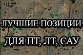 Мод позиции на миникарте для World of Tanks 2.0.1.1/1.38.0.0 Мир танков (7 вариантов)