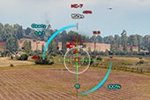 Адаптированный прицел Kellerman для World of tanks 2.0.0.1 WOT / 1.38.0.0 Мир танков