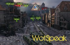 Лампочка шестого чувства в виде глаза для World of Tanks 1.27.0.1 / 1.31.0.0 Lesta