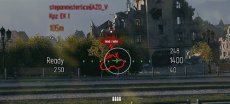  Новый боевой интерфейс A-MOD для World of tanks 2.2.0.2 WOT / 1.41.0.0 Мир танков
